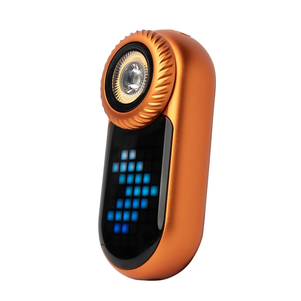 LOOP GEAR LOOPDOT Rechargeable EDC Torch,400 Lumens Ultra-Bright Pocket Flashlight
