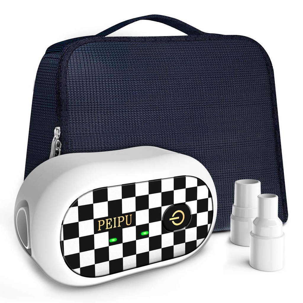 PEIPU CPAP Cleaner and Sanitizer Bundle,Portable CPAP Sanitizer Bundle with Sanitizing Bag 