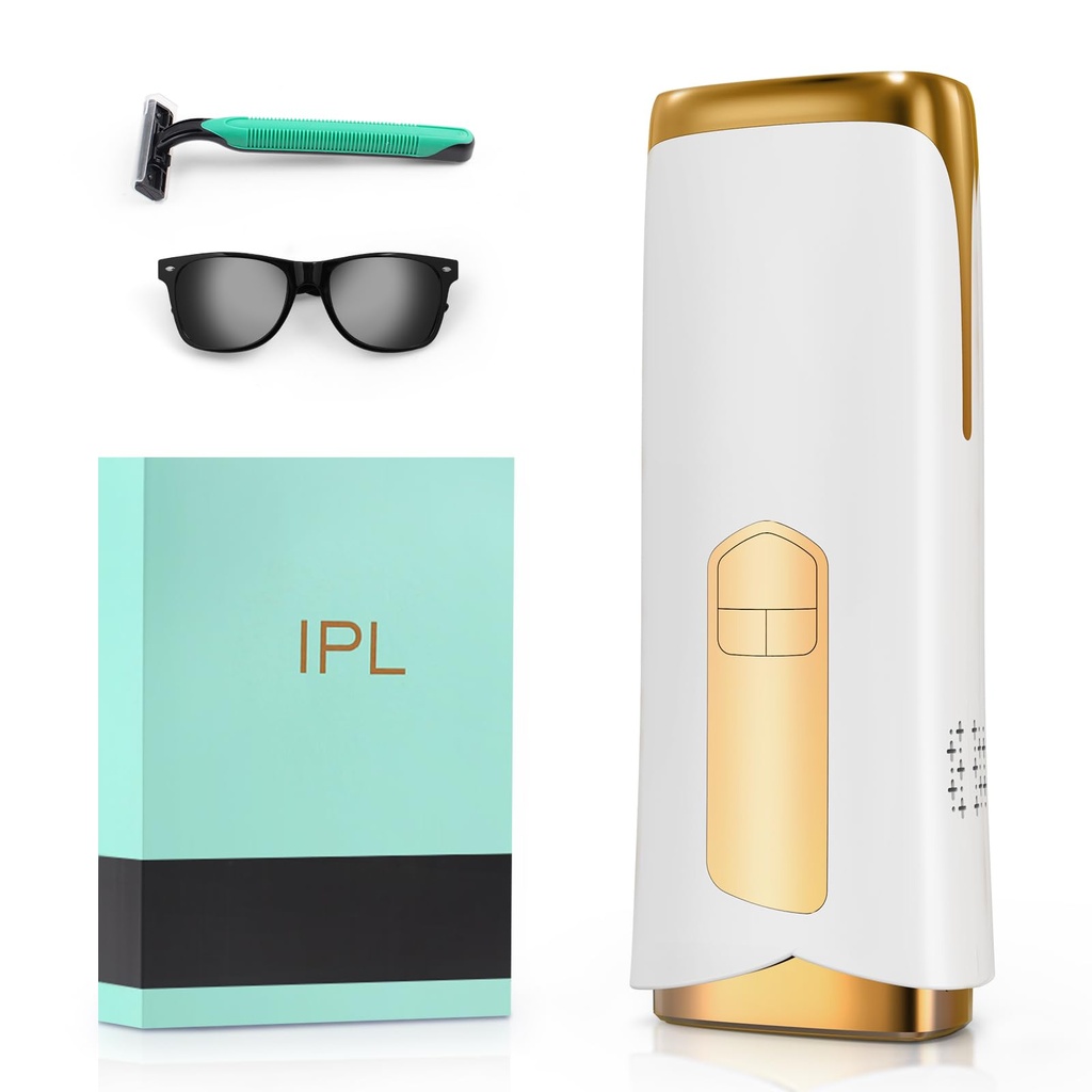 IPL Laser Hair Removal Device with Cooling System, Upgraded 3 Functions Hair Removal Device