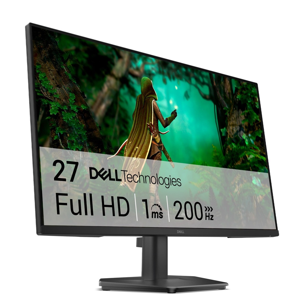 Dell 27 Gaming Monitor - SE2725HG, Full HD (1920x1080), 200Hz, Fast IPS, 1ms, AMD FreeSync 