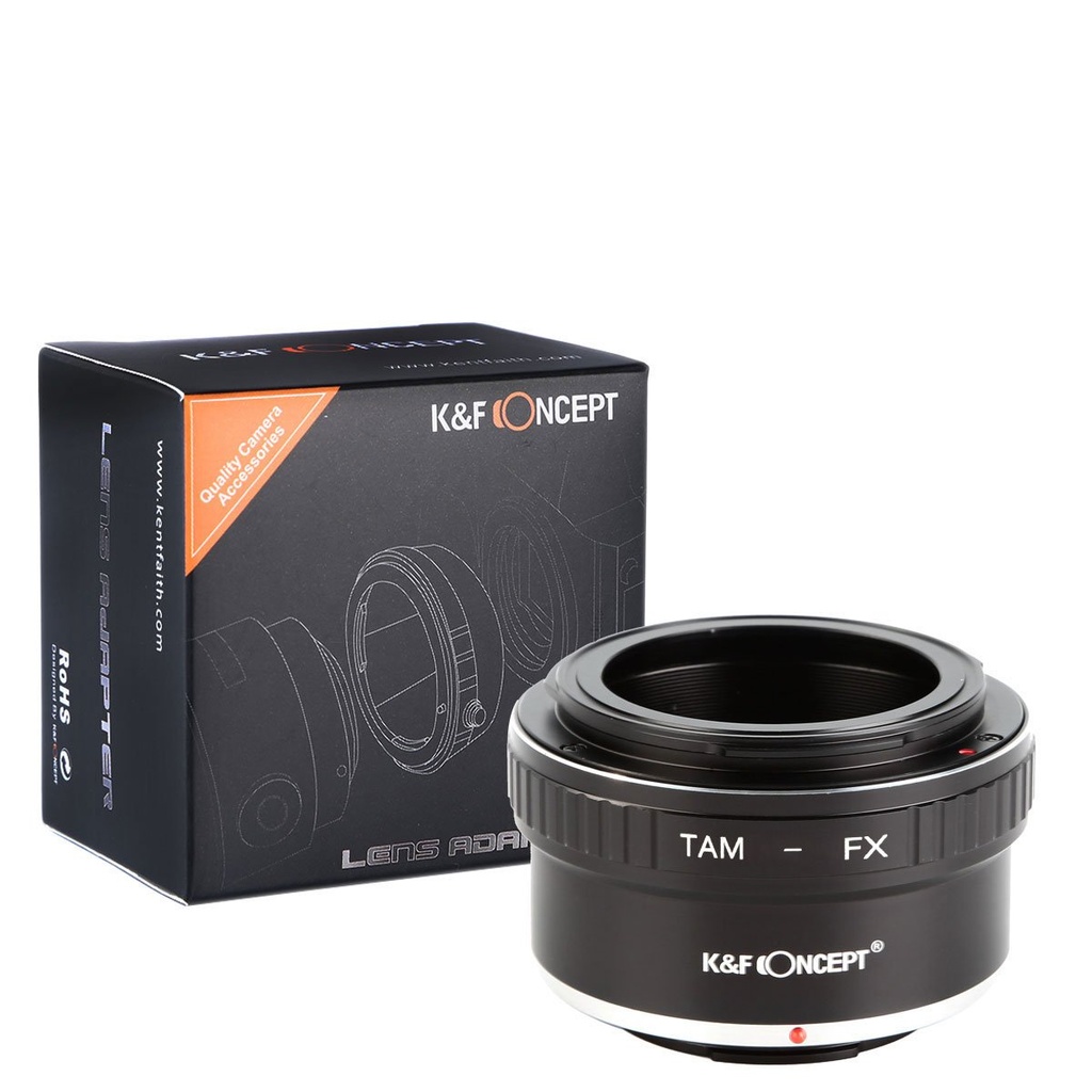 K&F CONCEPT Lens Mount Adapter Compatible with Tamron to FX, Manual Adapter Compatible 