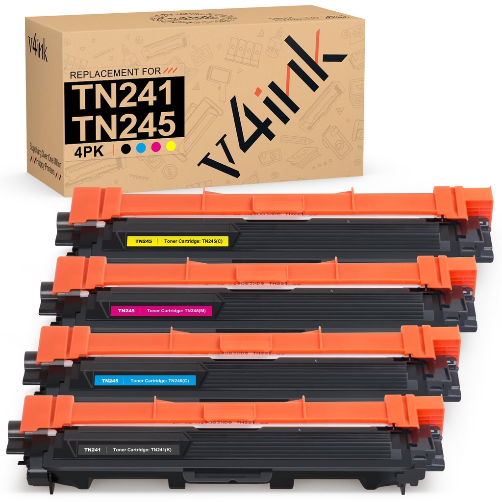 TN241 TN245 Toner Cartridges Compatible for Brother TN-241 TN2-45 HL-3140CW 3142CW 3150CDW 3