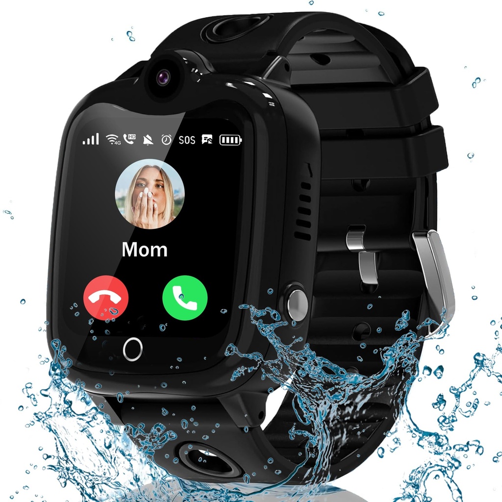 Kids Smart Watch Boys Girls, 4G Smart Watch for Kids Watch with Video Call GPS SOS Voice