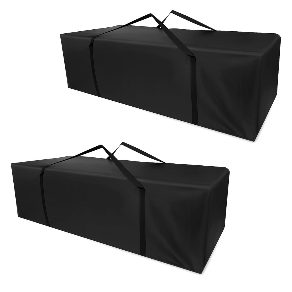 2pcs Extra Large Cushion Storage Bag, 68x30x20 Inch Waterproof Outdoor Storage Moving Bag