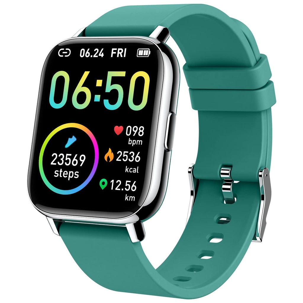 Smart Watch, Fitness Tracker 1.69" Touch Screen Fitness Watch with Heart Rate Sleep Monitor