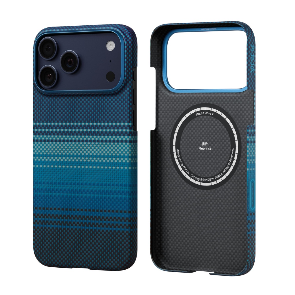 pitaka Magnetic iPhone 17 Pro Max Aramid Fibre Case with Sensitive Camera Control Button