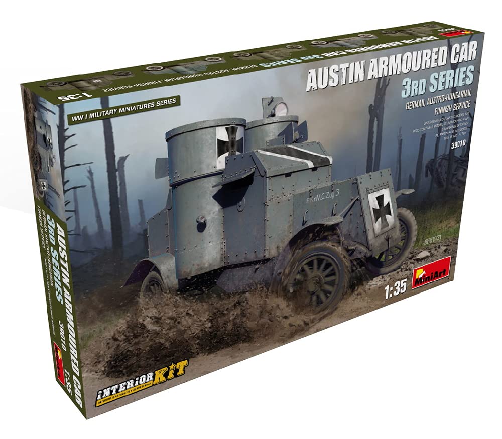 Miniart WWI 1:35 - Austin Armored Car (German/Finnish)