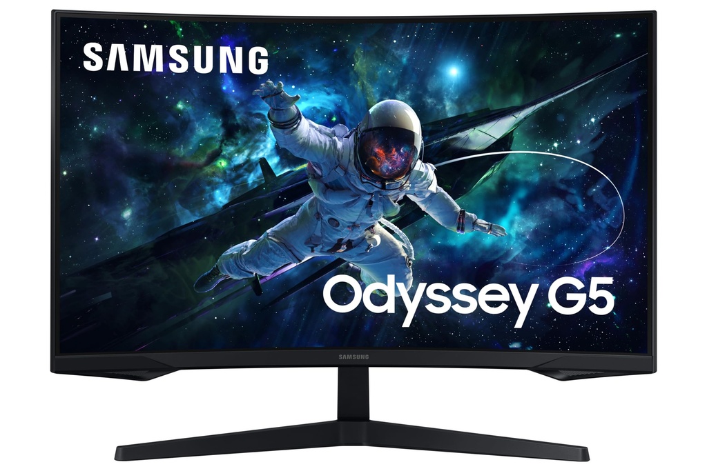 Samsung Odyssey G5 LS27CG552EUXXU 27" Gaming Monitor - QHD 2560x1440, 1000R Curved, 165Hz
