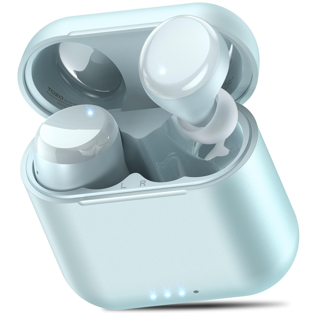 TOZO T6 Wireless Earbuds, Bluetooth 5.3 Ear Buds, Stereo Sound in Ear Headphones, 50 Hours