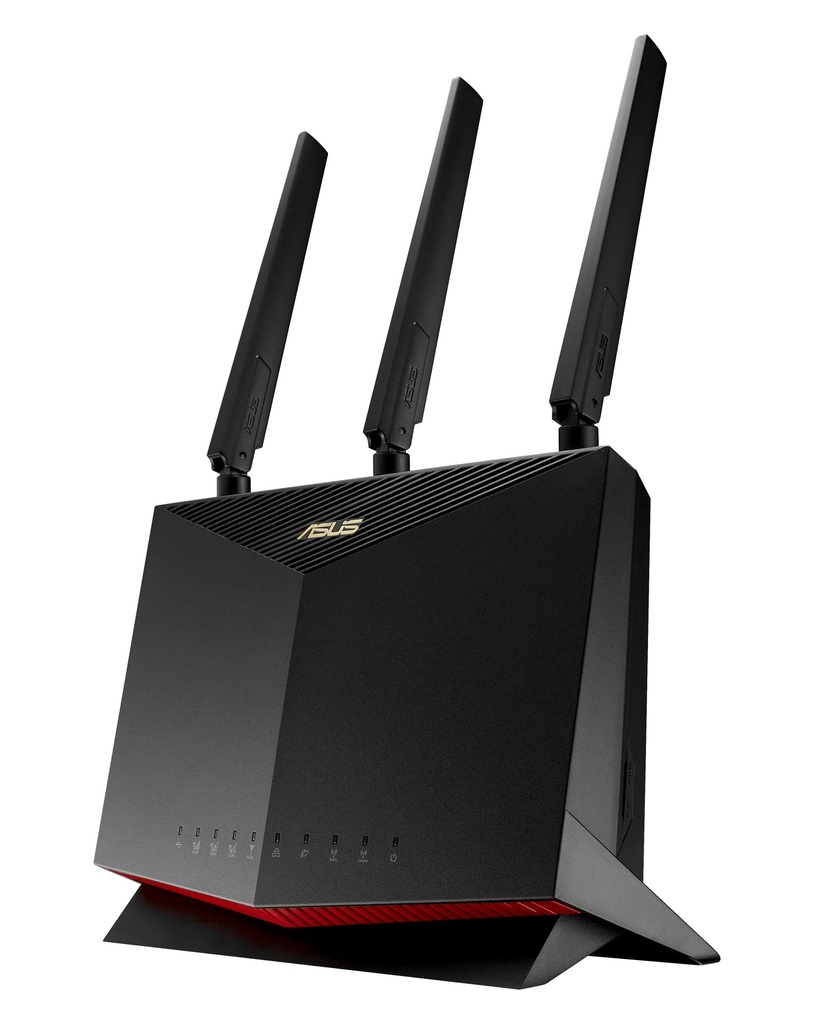 ASUS 4G-AC86U Cat. 12 600Mbps Dual-Band AC2600 LTE Modem Router, Support guest work with ca
