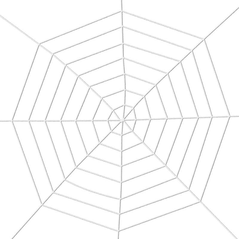 Spider Webs Halloween Decorations Outdoor,White Fake Spider Web,Realistic Haunted House Wal