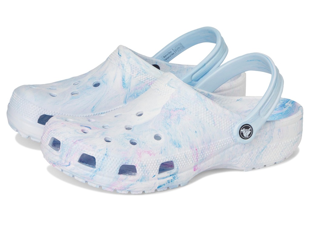Crocs Classic Watercolor Marbled Clog Oxygen Swirl Size 11 UK Men