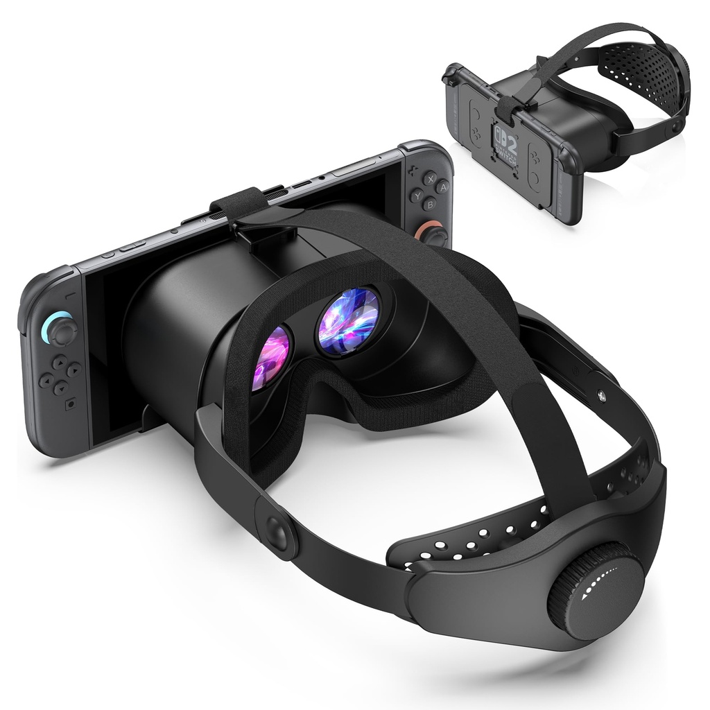 Upgraded VR Headset for Nintendo Switch 2 (2025), Switch 2 Virtual Reality VR Glasses with