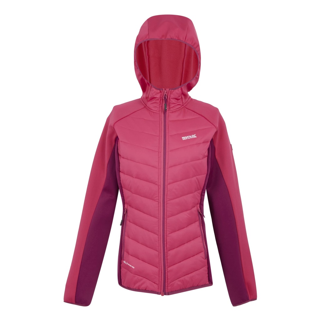 Regatta Womens Andreson Hybrid Jacket Black Size UK 16 