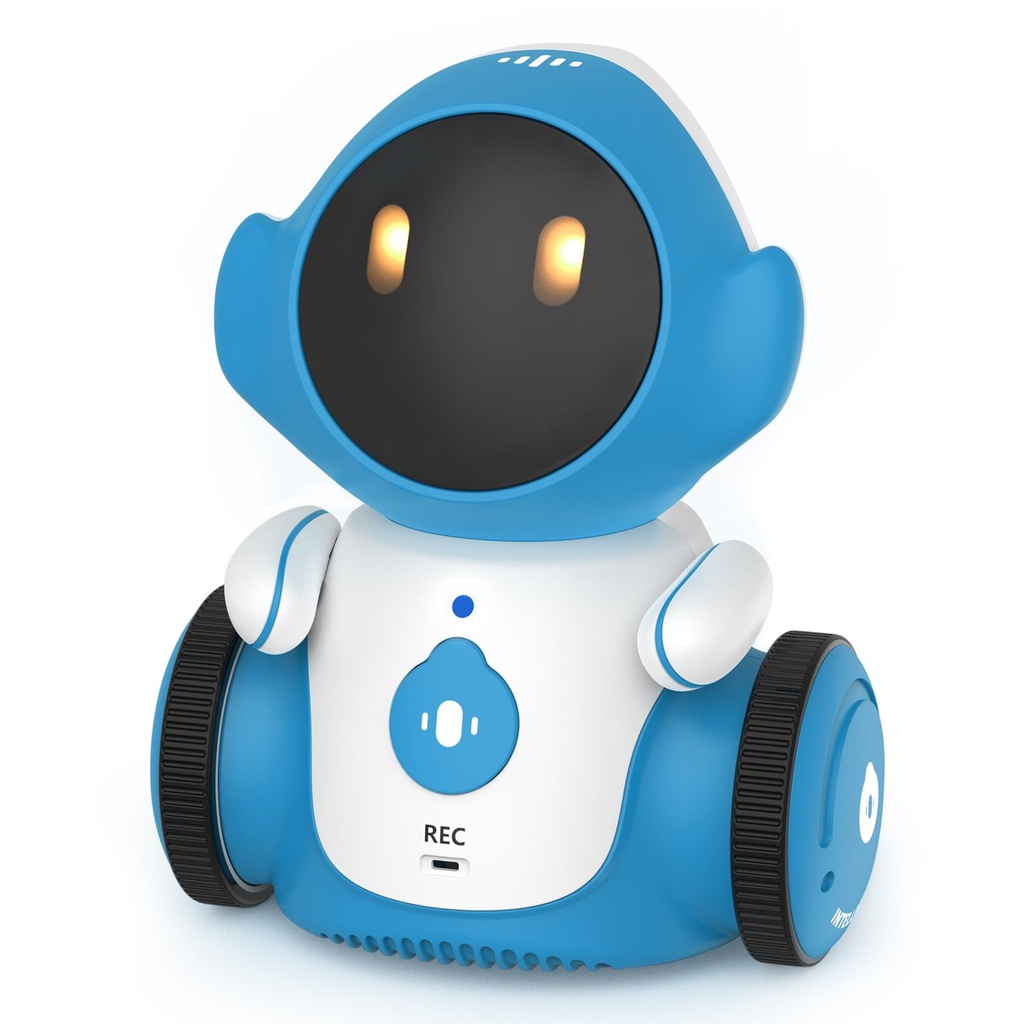 GILOBABY Robot Toys, Rechargeable Smart Talking Robotic for Kids, Intelligent Robot with Voice