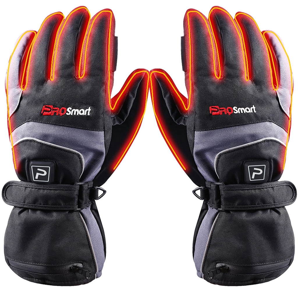 PROSmart Heated Gloves Rechargeable Electric Heating Glove - Thermal Warming Gloves with 440