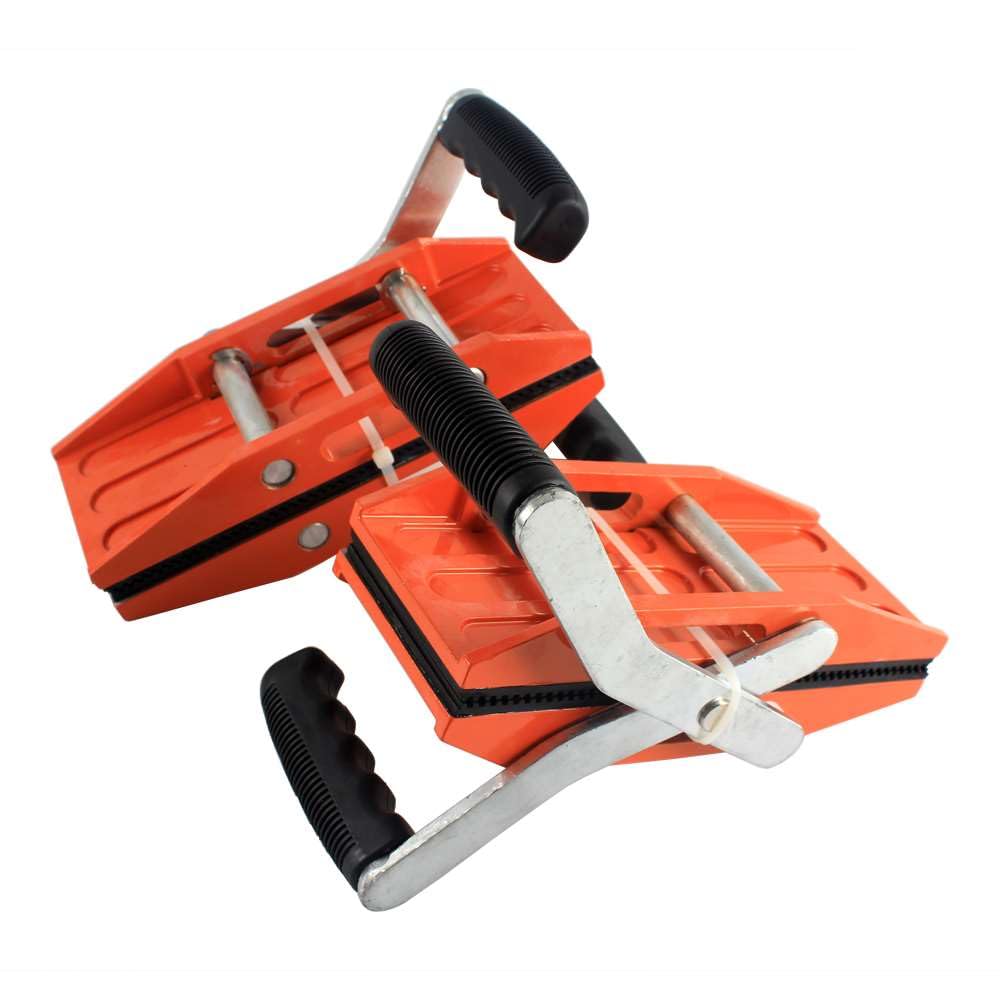 Raizi Double Handed Stone Carrying Clamps Stone Glass Plate Lifting Lifter Clamp Set of Two