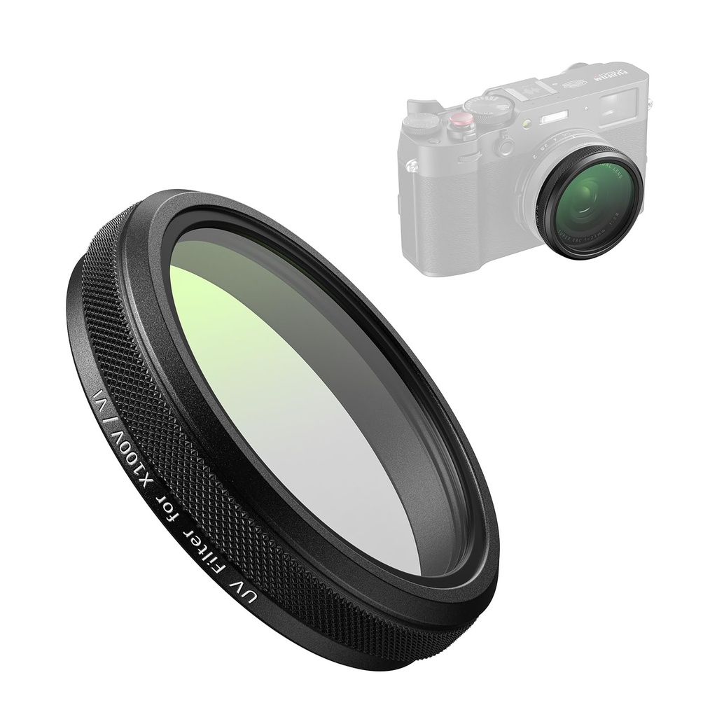 SMALLRIG UV Filter for FUJIFILM X100VI / X100V, 99% Light Transmittance, Optical Glass Lens