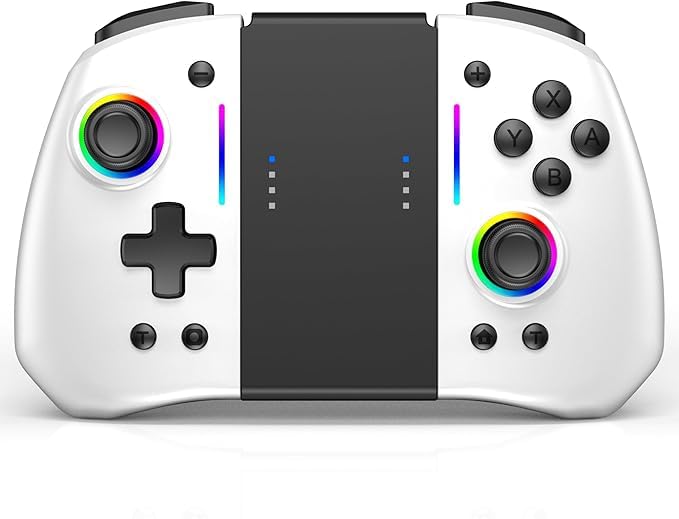 RREAKA RREKA Switch Controller f??r Nintendo Switch, Wireless Pro Controller mit Split-Desi