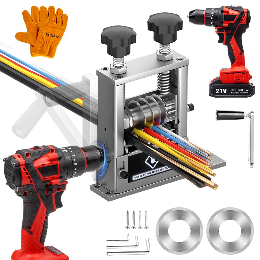 BAUSATZ Wire Stripper + 21V Electric Power Drill, Cable Stripper Wire Stripper Machine