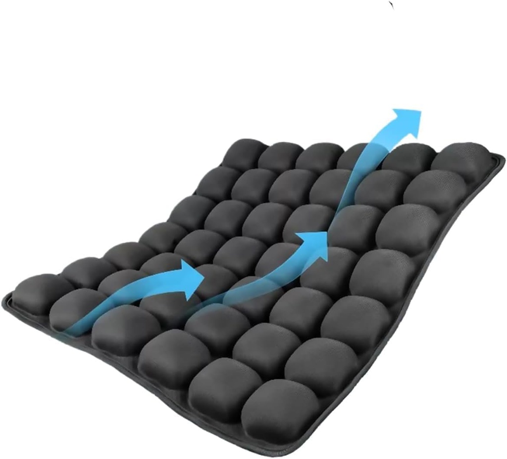 Purecas Inflatable Air Seat Cushion | Portable Pressure Relief Air Cushion for Wheelchair,