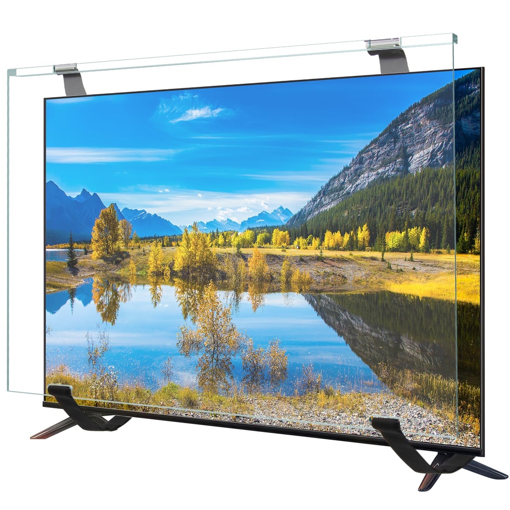 Ninonly 65 Inch TV Screen Protector, HD Clear Display Protector Panel, Acrylic Protective Screen