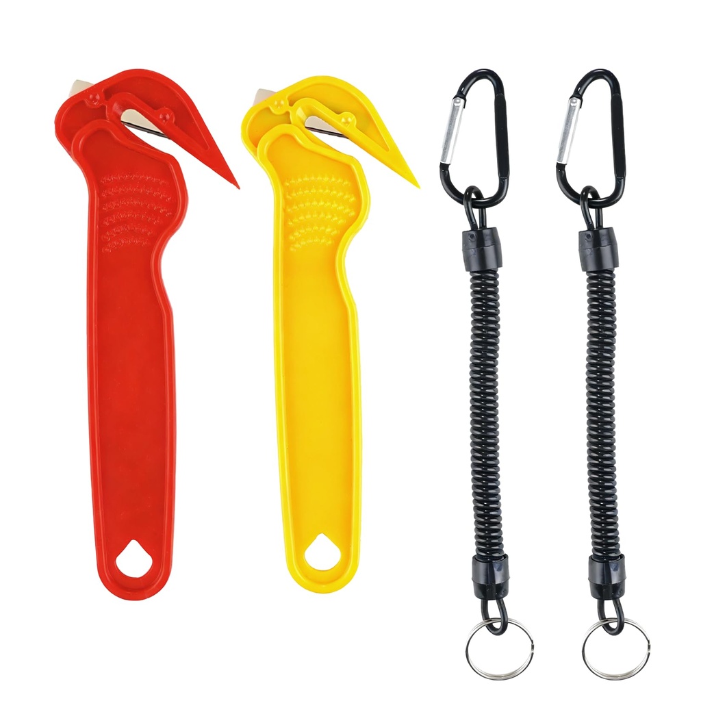 2 PCS Box Cutter with ABS GripÃ¯Â¼ÂŒBox CutterÃ¯Â¼ÂŒMulti-Purpose Utility Knife for Cardboa