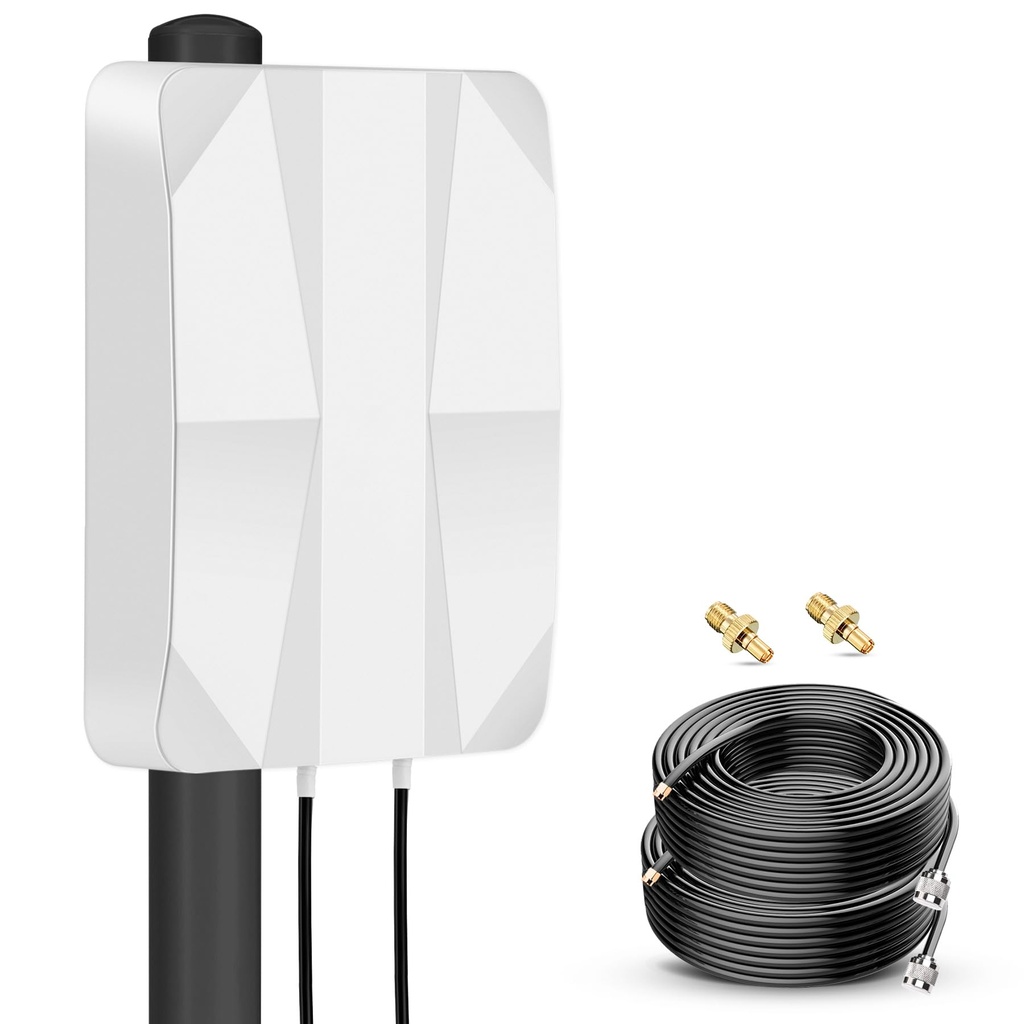 Nelawya 4G LTE 5G Panel Antenna Outdoor Mimo Directional Antenna 700-2700 | 3300-3800 MHz U