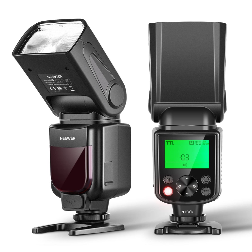 NEEWER Upgraded NW645II-N TTL Flash Speedlite GN58 HSS Flashlight Speedlight Compatible with Nikon