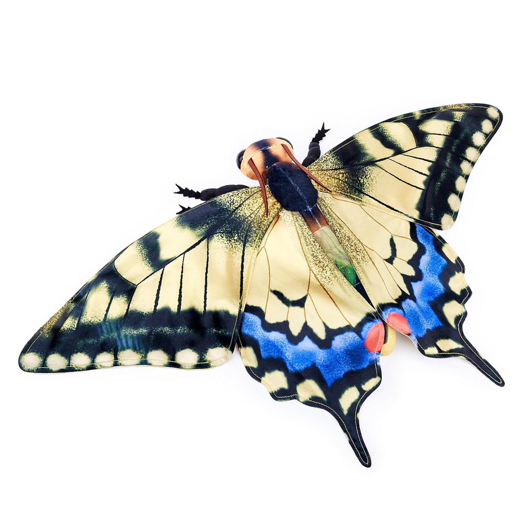 Lilizzhoumax Swallowtail Butterfly Plush Toy Stuffed Animal Realistic Swallowtail Butterfly