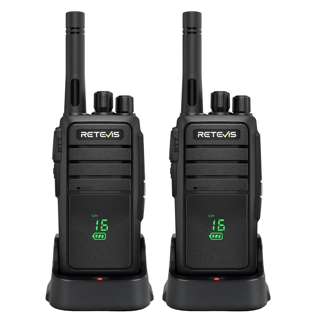 Retevis RT21H 3.0 Walkie Talkies for Adults, Licence Free Walkie Talkie with Concealed Screen