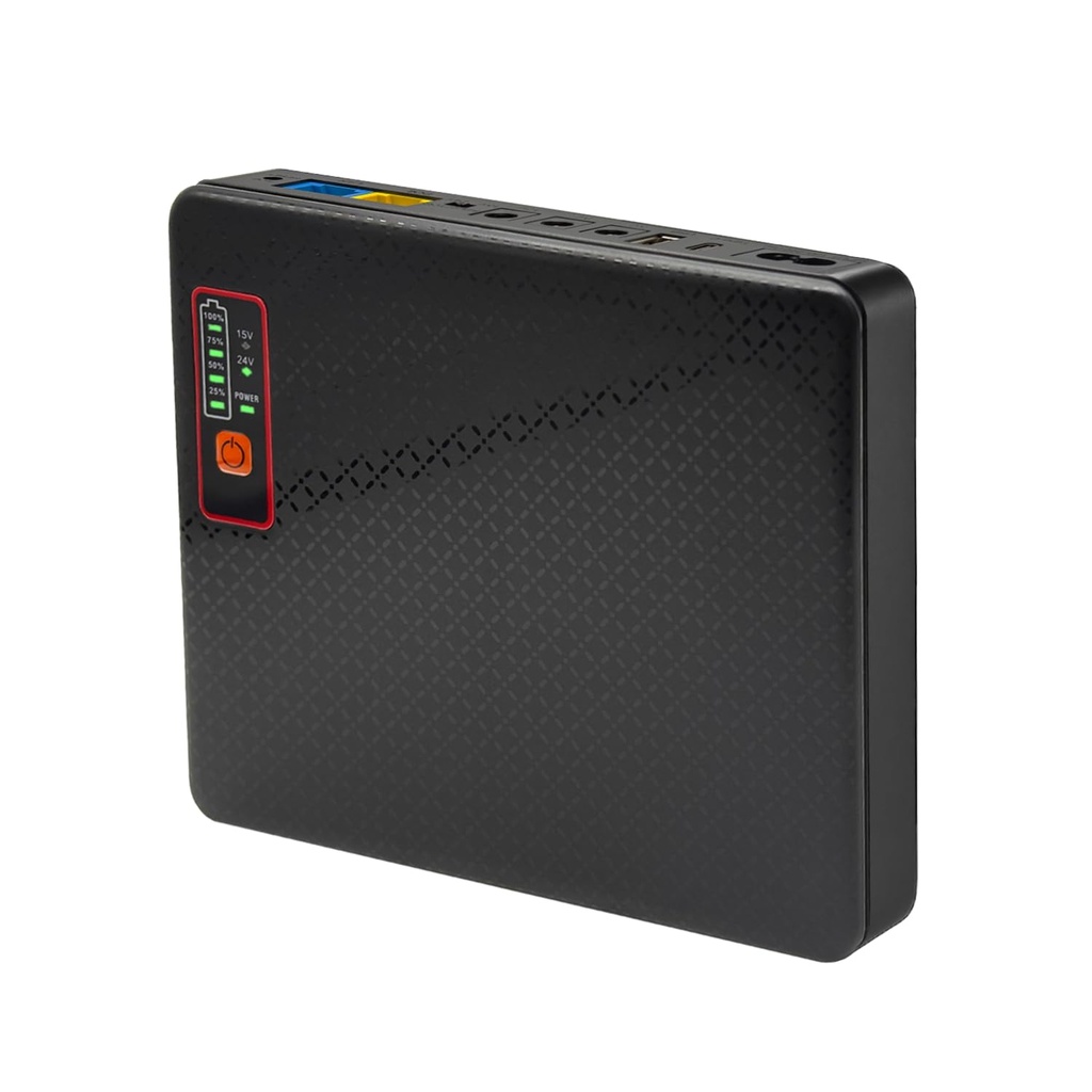 Yuuki Power UK Mini UPS for Router BT Hub 16000mAh(50Wh) 12V 1.5A Battery Backup