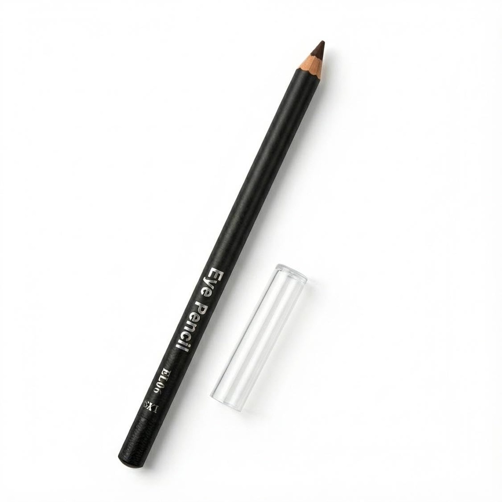 Brown Brow Pencil, Sharpenable Wooden Eyebrow Pencil for Shaping and Filling, Smooth Applic