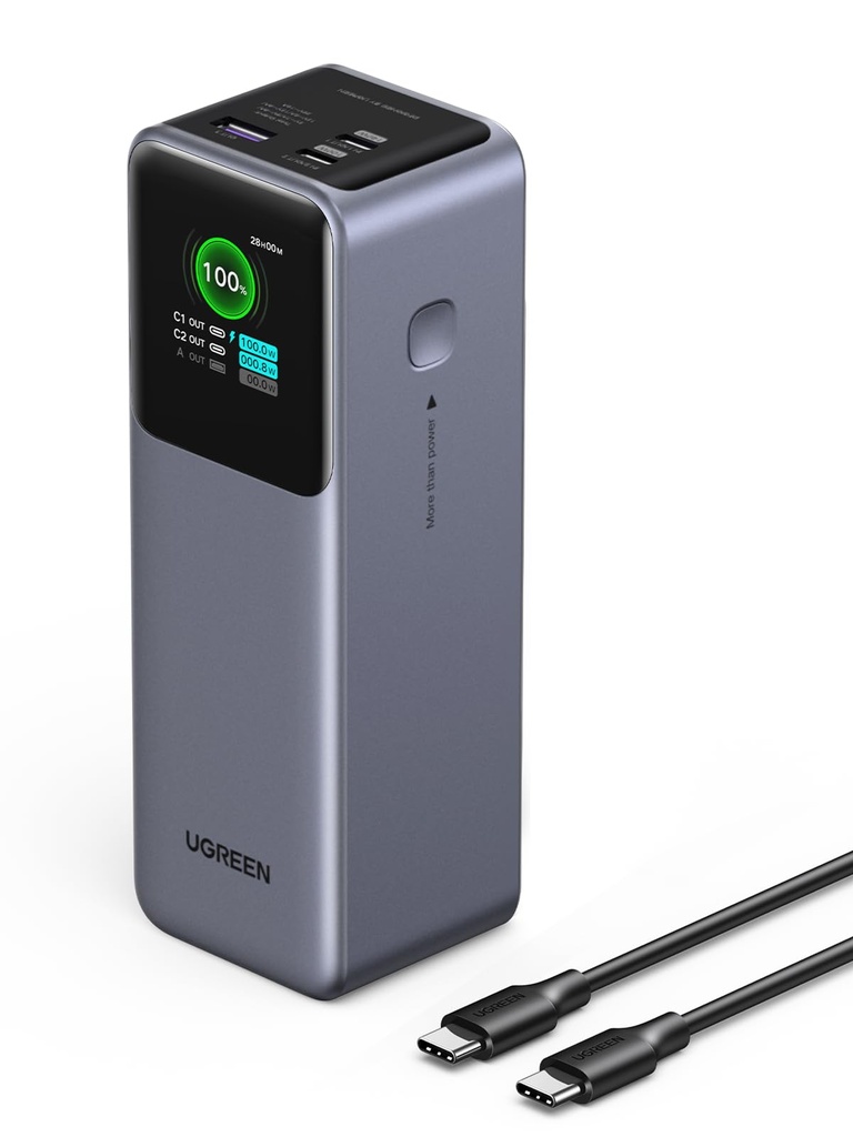 UGREEN Nexode Power Bank 25000mAh 200W PD 3.1 Laptop Portable Charger Fast Charging