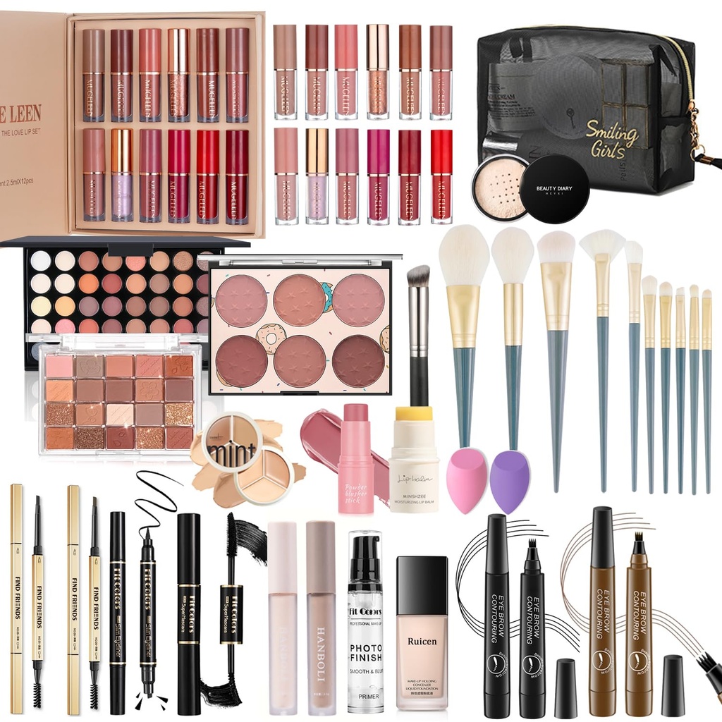 Make up Sets Woman, Ruicen Makeup Sets for Women, Makeup Kit for Women, Makeup Set Full Kit