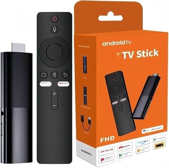 Android Tv Stick HDR, I96 ATV D9, Android tv stick 4K UHD, Google Assistant, Googlecast, Wi