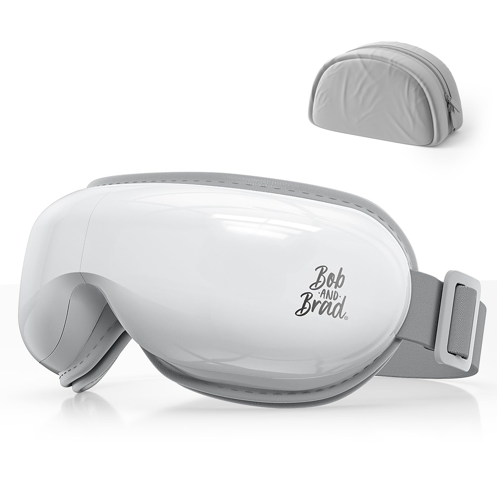 Bob and Brad Fathers Day Dad Gifts Eye Massager with Heat Compression and Music, Rechargeable