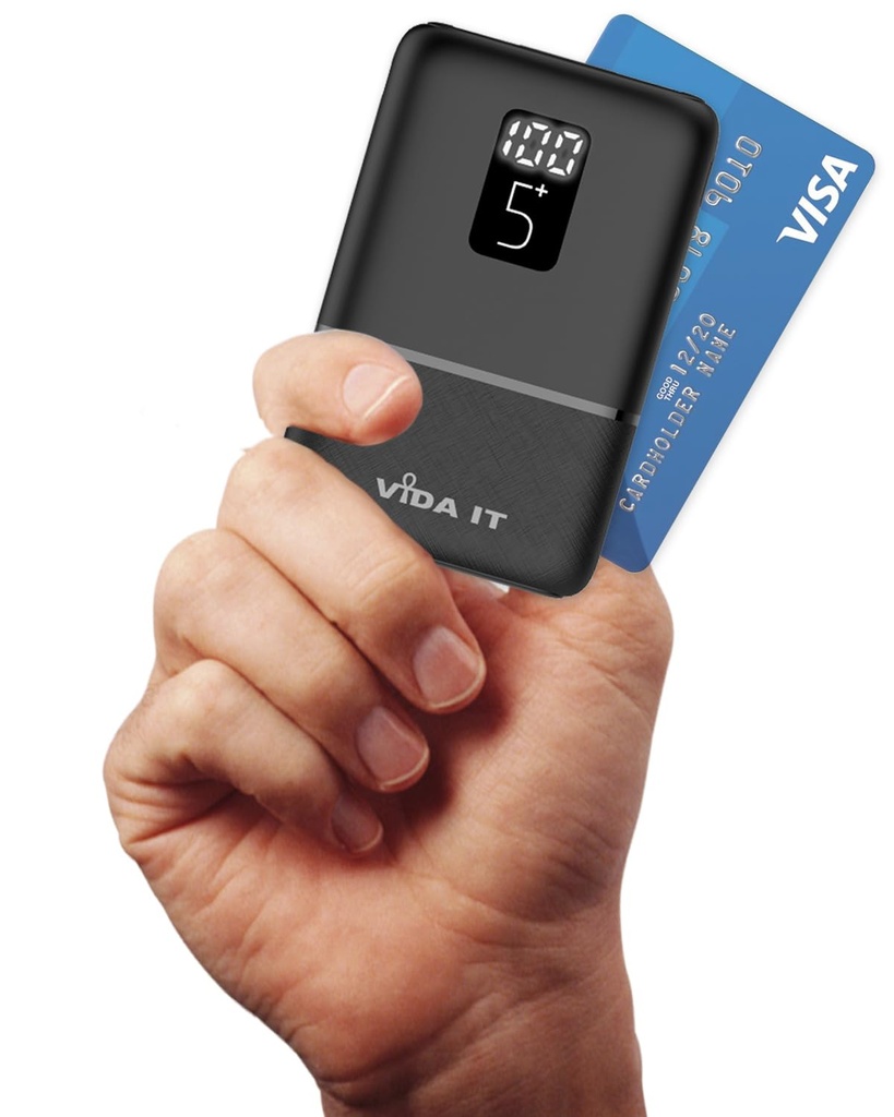 Vida IT Small Power Bank for Heated Clothing Gilet Body Warmer Jacket 5V 2A USB Battery Pack