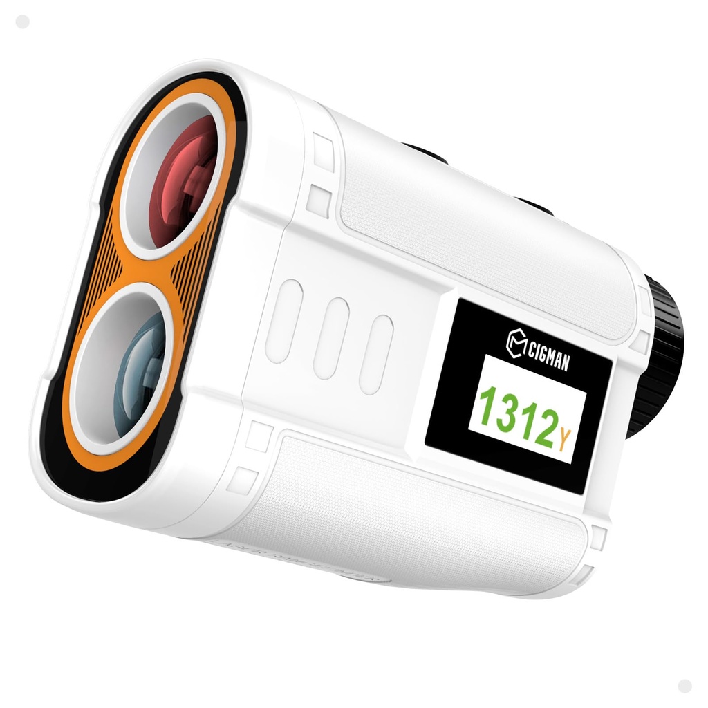 CIGMAN Golf Range Finder 1200M Side Digital Display Slope Compensation Ã‚Â±1M Precision 25M