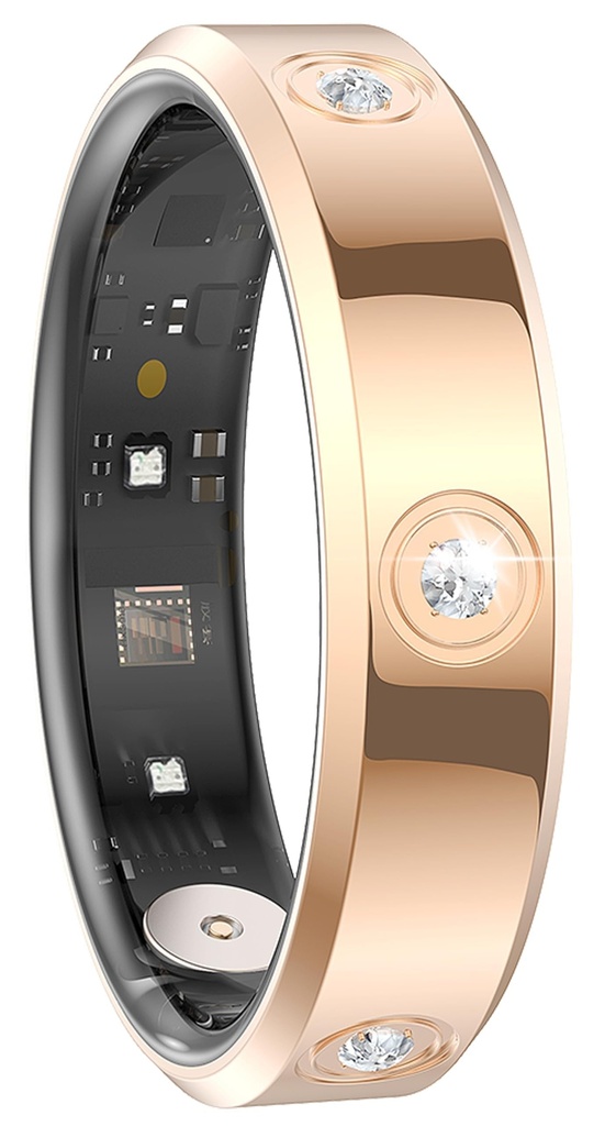 findtime Smart Ring Ultra Narrow Fitness Rings Heart Rate Monitor Sleep Tracker Blood Oxyge