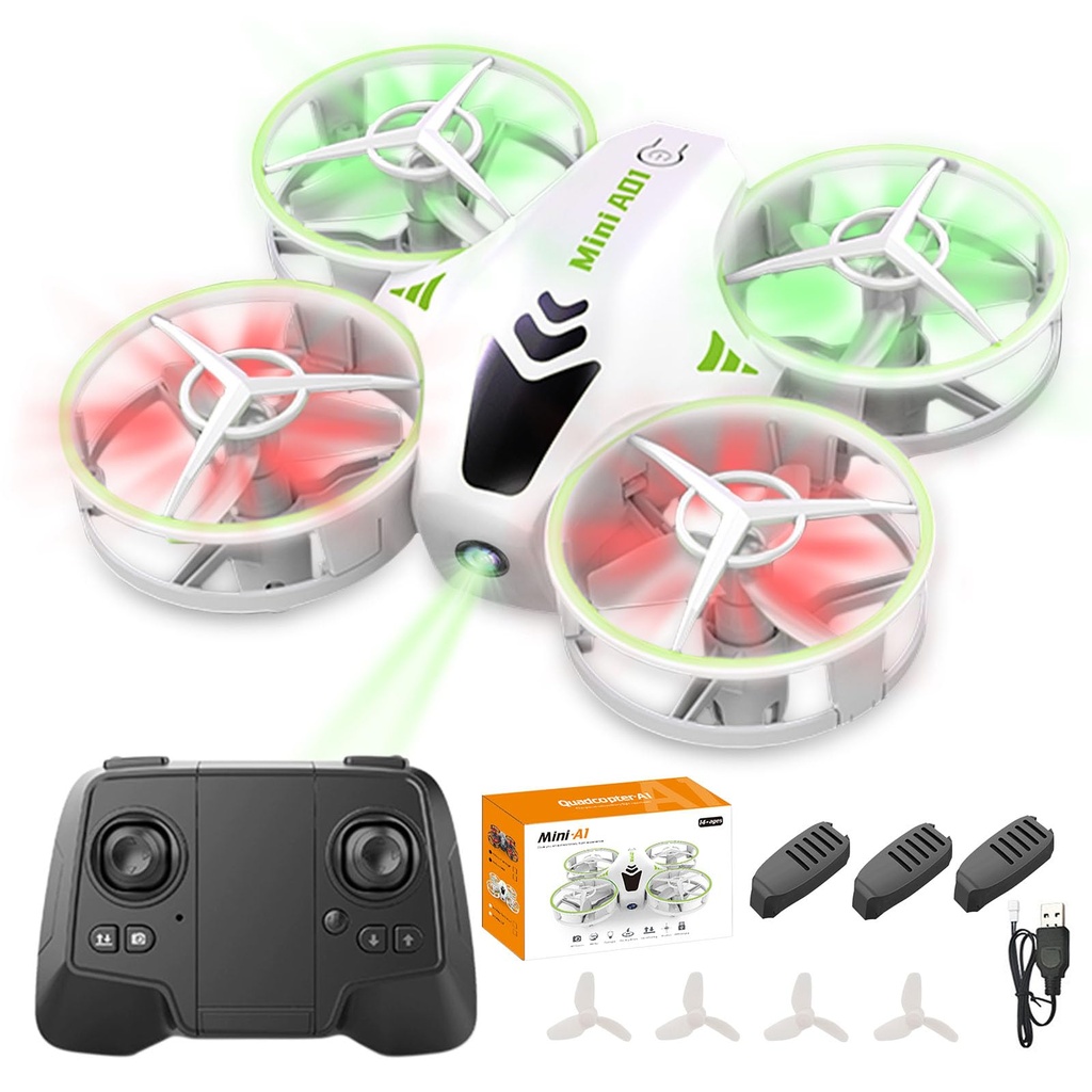 Aolawco Mini Drone for Kids with LED Lights, Mini Drone for Kids, Kids Drone with Altitude