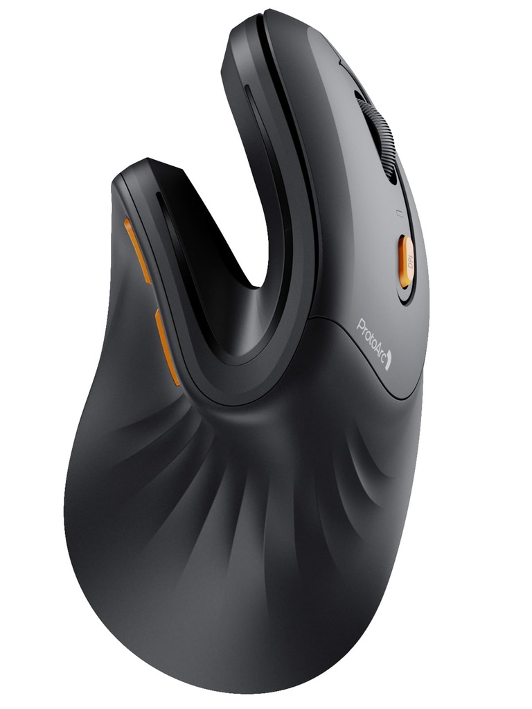 ProtoArc EM11 NL Ergonomic Mouse, Wireless Vertical Mini Mouse Rechargeable Optical Mice 