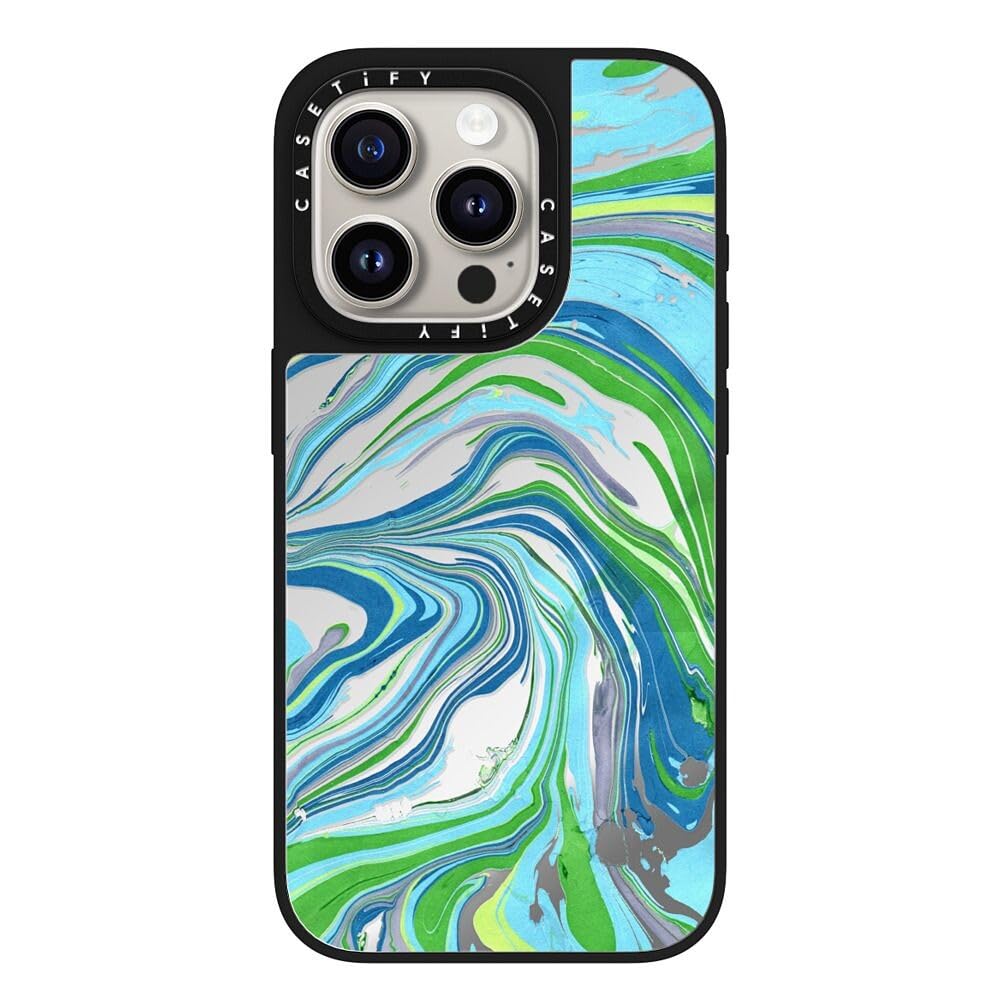 CASETiFY Mirror iPhone 15 Pro Case [Reflective / 4.9ft Drop Protection/Compatible with Magsafe]
