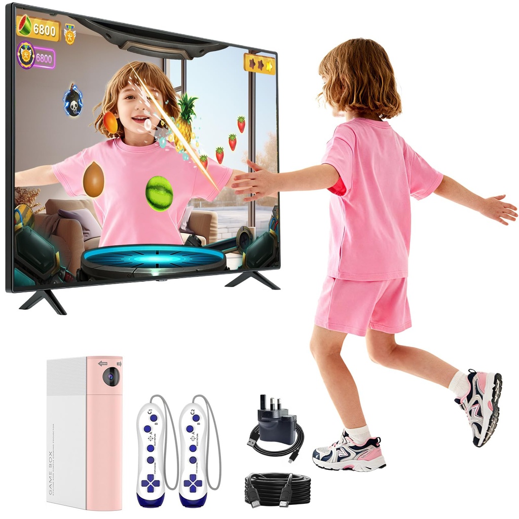 MIAROZ Interactive Motion Gaming Console for Kids: Educational AR Learning Games (28+) 