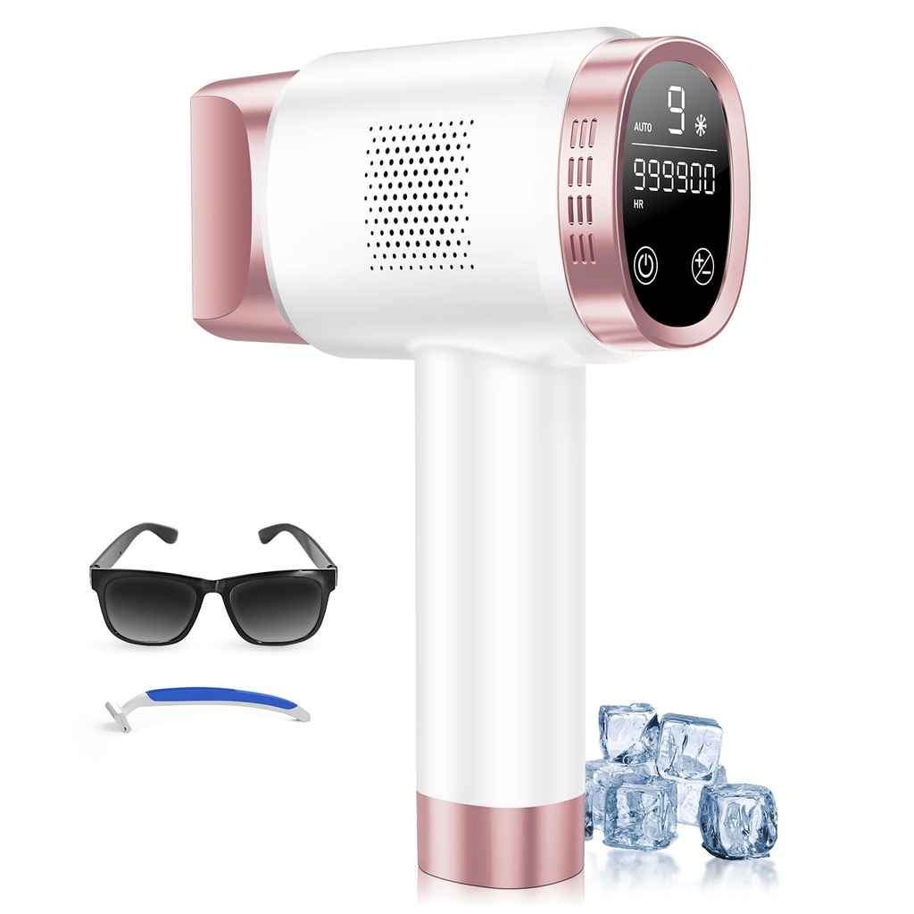 Beauris IPL Laser Hair Removal Device for Women Men, Painless Ice-Cooling Hair Remover Machi