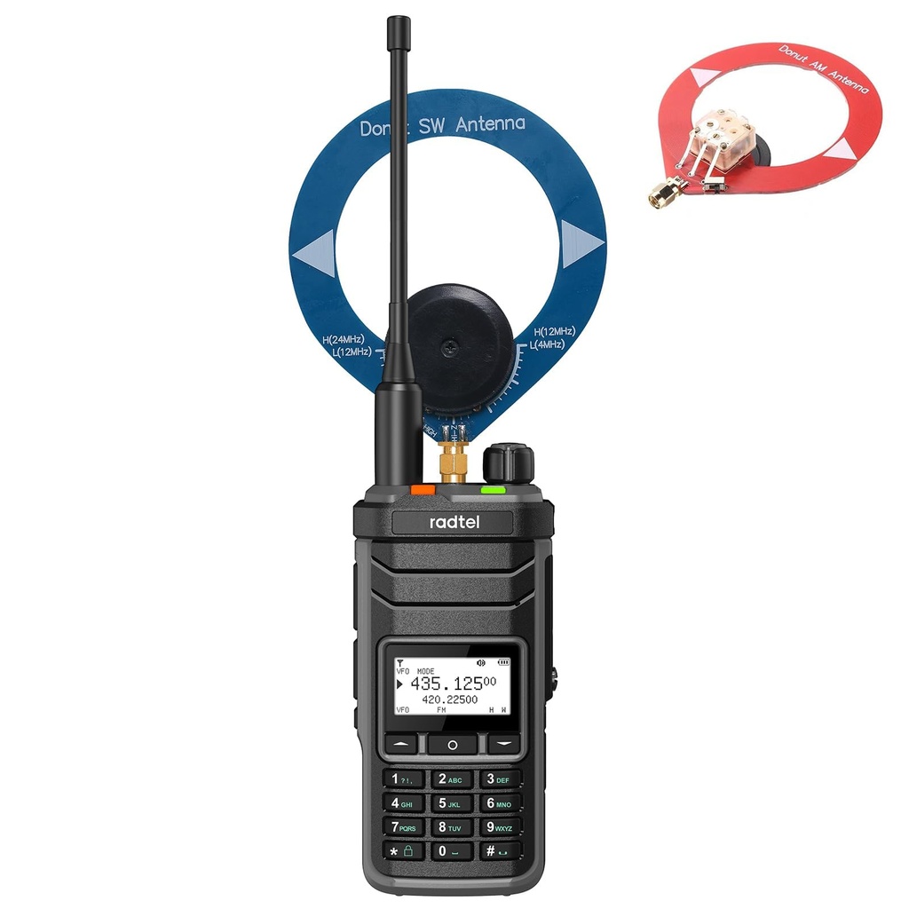 Radtel RT-860 Multi Band Ham Radio HF UHF VHF Dual Band with AM USB LSB CW CB LW MW SW SSB