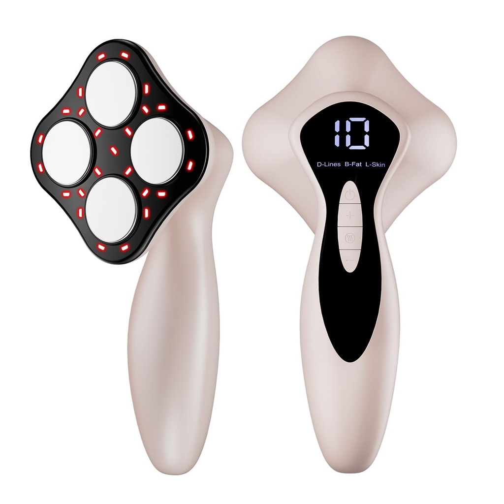 Oranmagic Body Sculpting Machine - Reduce Stretch Marks & Cellulite Massager Tool with Heating & Microcurrent Technology