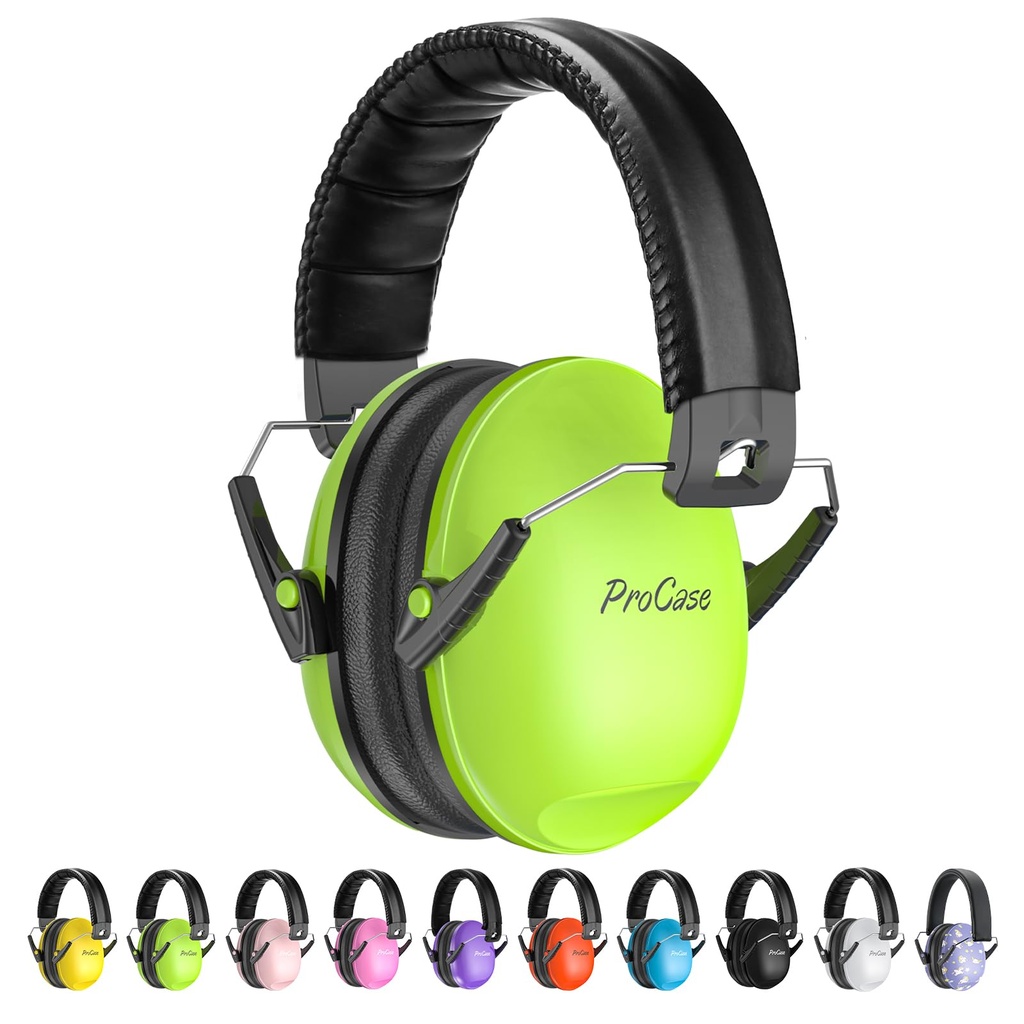 ProCase Ear Defenders Children, SNR 27dB Noise Cancelling Headphones for Kids Toddler, Kids