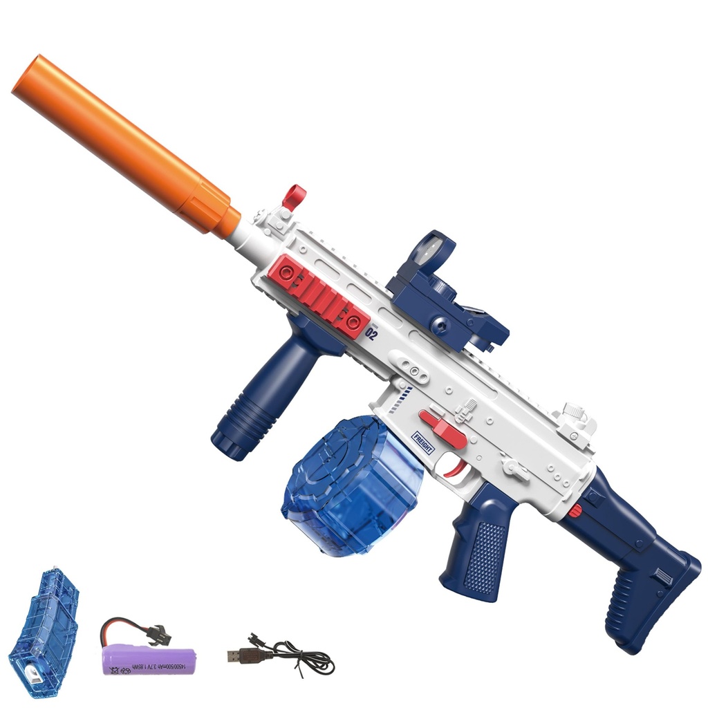 Electric Water Gun, Water Guns for Adults, Magazine Large Capacity Automatic Water Gun, Up