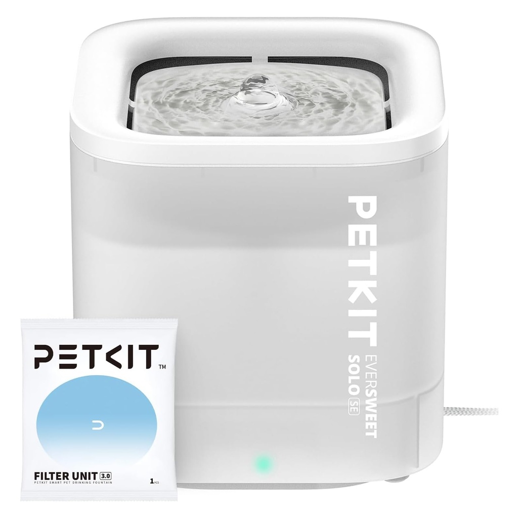 PETKIT Cat Water Fountain, EVERSWEET SOLO SE, 1.85L Ultra Quiet Automatic Cat Drinking Fountain
